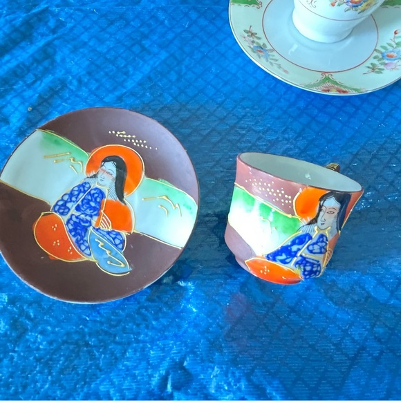 Beautiful Bundle  Japanese Demitasse Cup and Saucer sets - Made in Japan - Picture 3 of 14